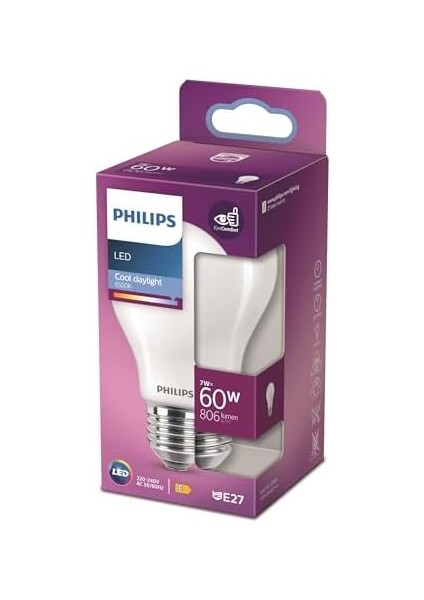 LED Classic 60W E27 Cdl A60 Fr Nd Srt4