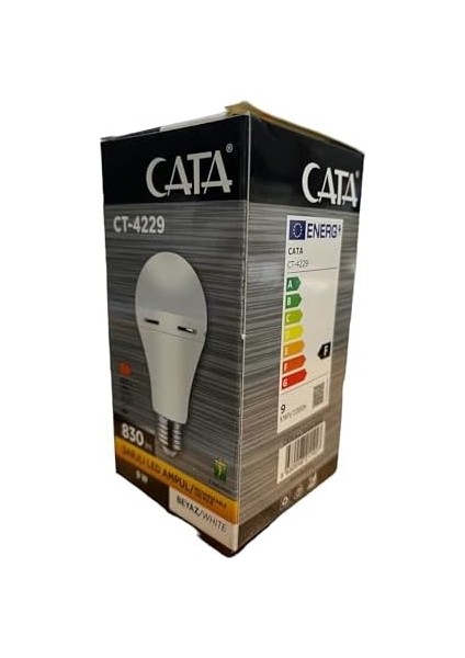 9W/6400K Şarjlı LED Ampul Cata