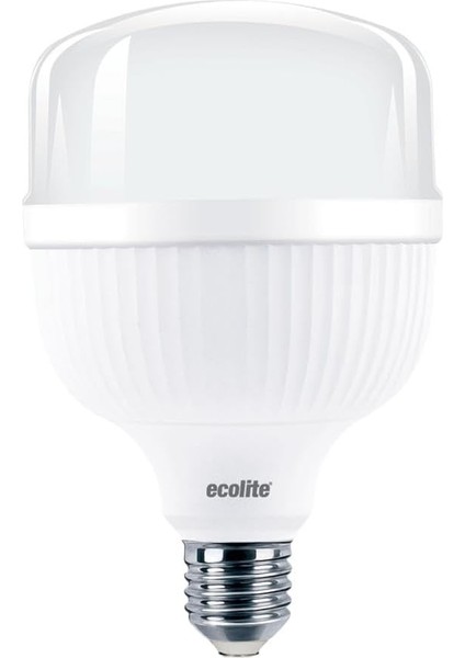 Ecolite 38W (200W) Jumbo LED Ampul 3000K Sarı Işık E27 Duylu 3800 Lümen