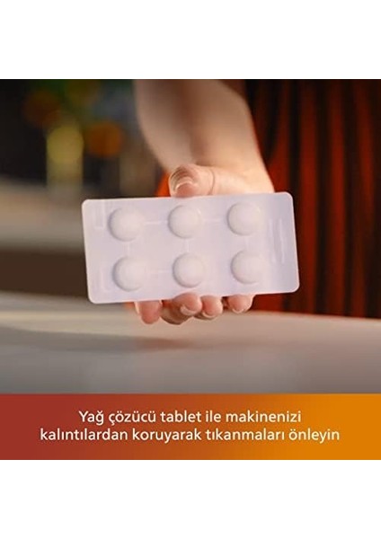 Ca6704/10 Espresso Makinesi Kahve Yağı Çözücü Tablet fiyatları