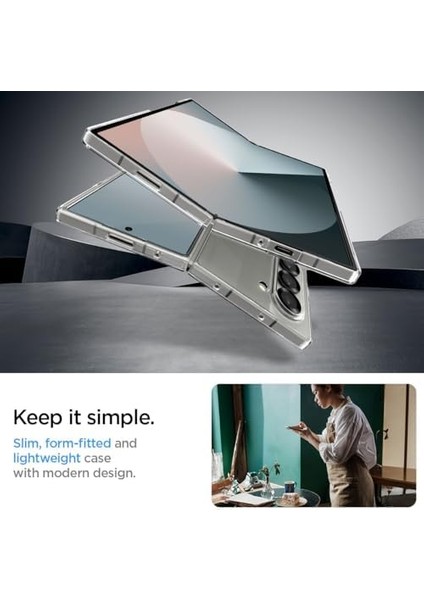 Galaxy Z Fold 6 Kılıf Air Skin Crystal Clear - ACS07815
