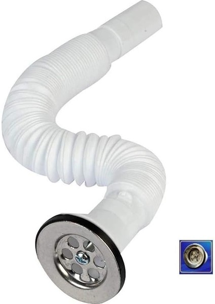50 mm Lavabo Sifonu Körüklü