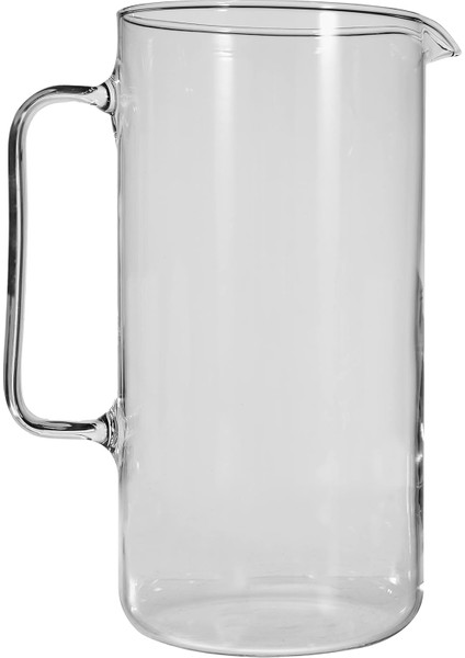 Kristal 093 006 038 Sımax Kupa "yakl. 2000 Ml, Hitzbestaendigem Borosilikat Cam Silindir"