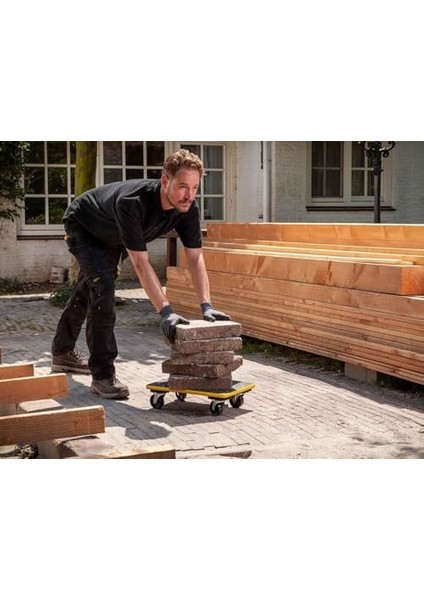 MS572 200KG 45X30CM Dört Tekerli Yük ve Paket Taşıma Arabası