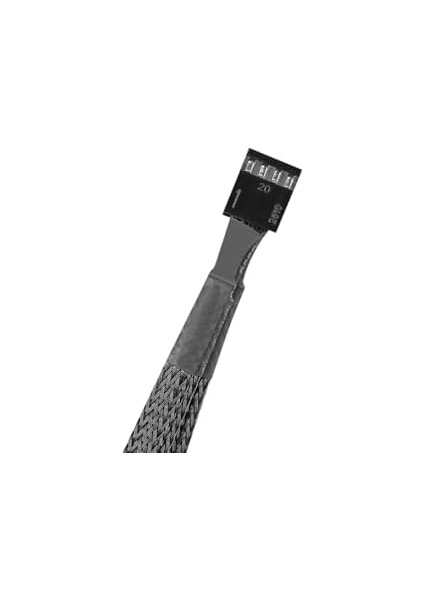SLX-F301 3to1 3*male 4pin+1*female 4pin 10CM Örgülü 360MM Cpu Fan Birleştirme Kablosu