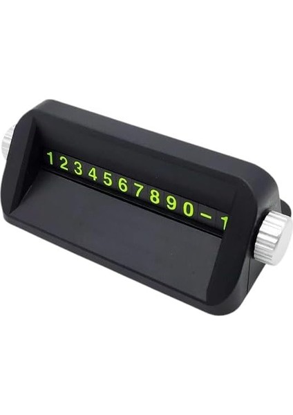 Trend Araç Içi Telefon Numara/numaratör Araç Park Telefonu Premium Numaratör Çift Taraflı 2 Numara Hazneli Parkmatik/telefon Tutucu