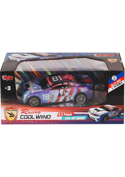 XLX-698-18-30-38 Kumandalı Cool Wind Araba 1:24 -Vardem.glpzr