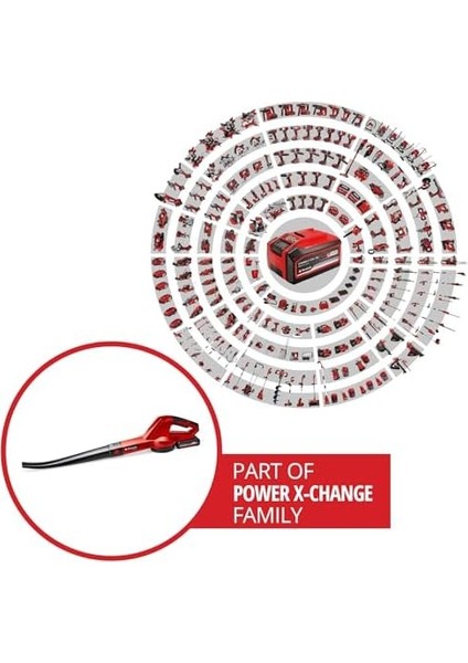 Ge-Cl 18 Li E Kit (1X2,0AH), Akülü Yaprak Üfleme