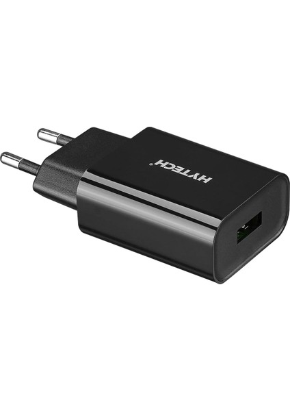 HY-XE26T Type-C Kablolu 2100MA Ev Şarj 11W + 2,4A Siyah Şarj Adaptör Seti