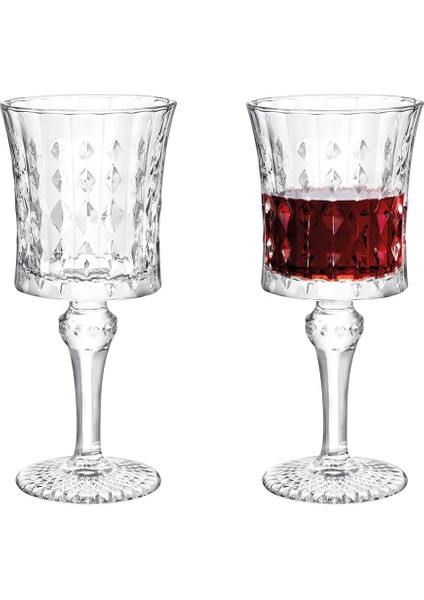 Coco Stephanie 4-Lü Uzun Kadeh Seti Standart, 222 ml