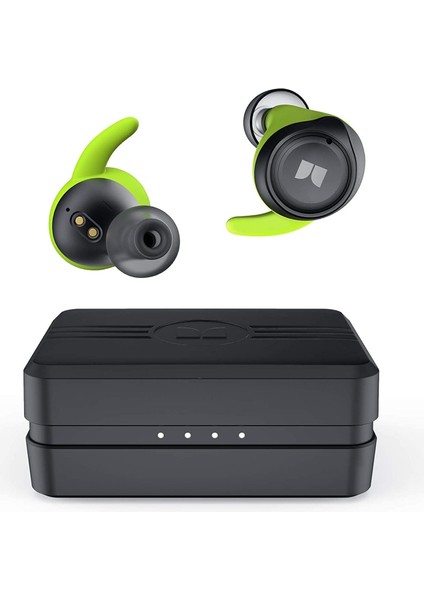 Audio Isport Champion Airlinks Black Kablosuz/wireless/bluetooth Kulak Içi/ın-Ear Earbuds Kulaklık W/mic