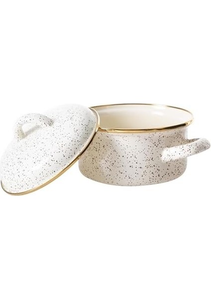 Concept Vintage Enamel Derin Tencere 14 cm