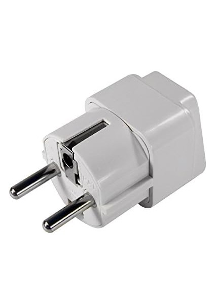 Evrensel Adaptör Seyahat Fişi Beyaz Ab Normu - 250V Ac 10~16A