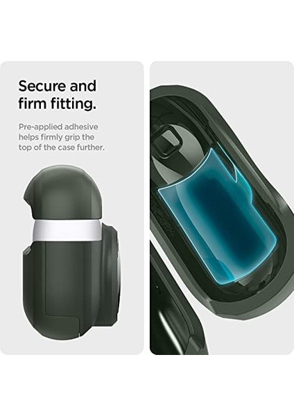 Airpods (3. Nesil) / Airtag Için Kılıf Tag Armor Duo Military Green - ACS04393