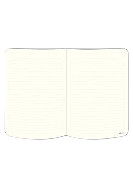 Color Kumaş Defter Çizgili Lastikli Leopar