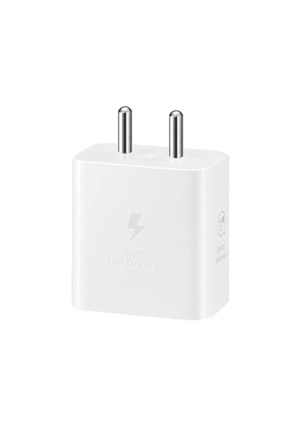 15 Watt USB Type-C Hızlı Şarj Adaptörü, Şarj Cihazı, Beyaz