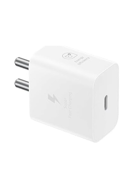 15 Watt USB Type-C Hızlı Şarj Adaptörü, Şarj Cihazı, Beyaz