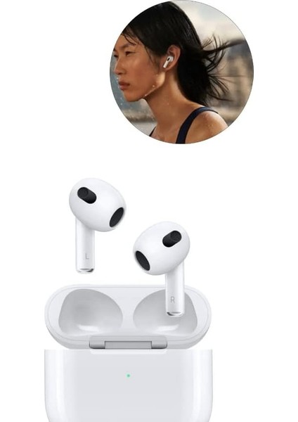 Nesil Anc Iphone-Android Uyumlu Seri Numaralı Logolu Bluetooth Kulaklık 3-A++