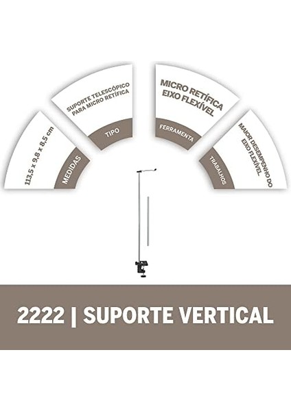 2222 Esnek Mil Alet Askısı