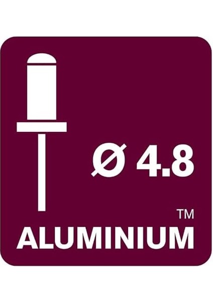 Percin 4.8X14 mm Aluminyum 100 Adet