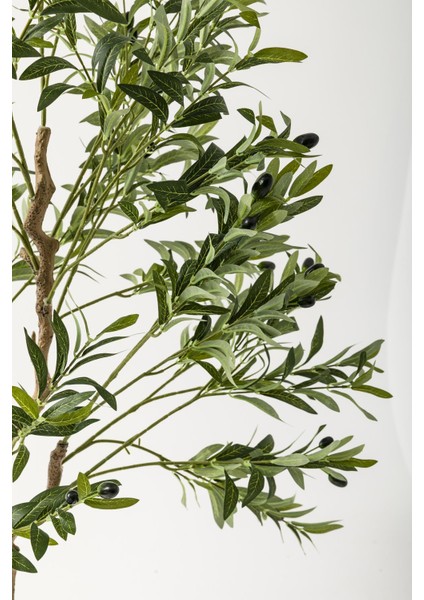 Yapay Zeytin Ağacı 175 cm Gold Metal Saksı modelleri
