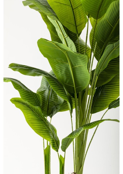 Yapay Muz Ağacı 180 cm Gold Metal Saksı fiyatları