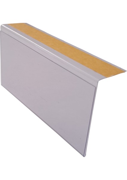 20 Adet Pvc Etiketlik Raf Önü Dik Yapışkanlı 8x4 cm Etiketlik Fiyatlık