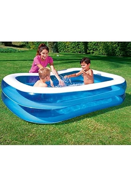 Büyük Dikdörtgen Aile Havuzu (201X150X51CM)-54005 fiyatları