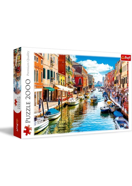 TR27110 Venedik 2000 Parça, Üstün Kalite, Yetişkinler ve 12 Yaş Üstü Çocuklar Için, Renkli, Kedi Cenneti