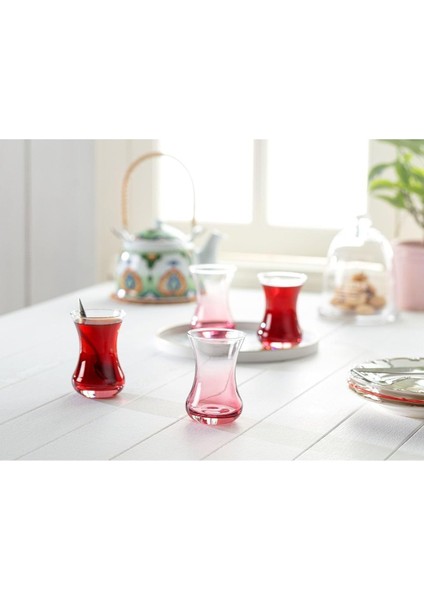 Coco Lm-Pink Touch 6-Lı Çay Bardağı Seti