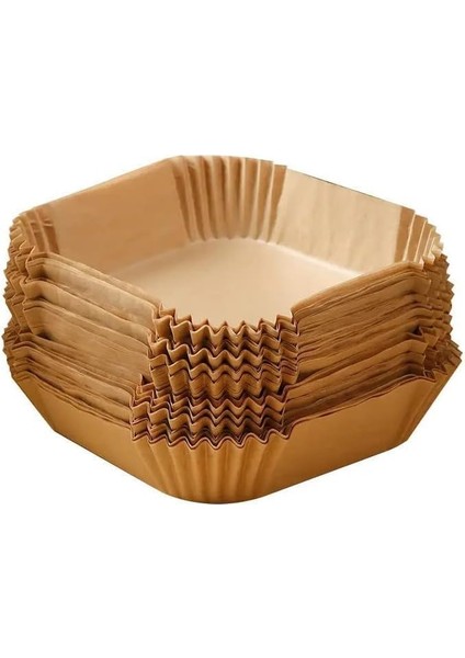 Pişirme Kağıdı, Fritöz Yağlı Kağıdı, Yanmaz Kağıt, Hava Fritözü Pişirme Kağıdı, Airfryer Kağıdı, Fritöz Pişirme Kağıdı, Yağsız Pişirme Kağıdı, Mutfak Pişirme KAĞIDI(50ADET)