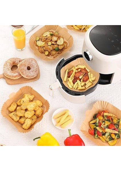 Pişirme Kağıdı, Fritöz Yağlı Kağıdı, Yanmaz Kağıt, Hava Fritözü Pişirme Kağıdı, Airfryer Kağıdı, Fritöz Pişirme Kağıdı, Yağsız Pişirme Kağıdı, Mutfak Pişirme KAĞIDI(50ADET)