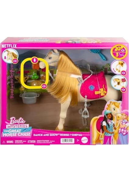 The Great Horse Chase, Horse Moves, Dances & Blinks Eyesinden Esinlenen Sesler, Müzik ve Aksesuarlarla Oyuncak At