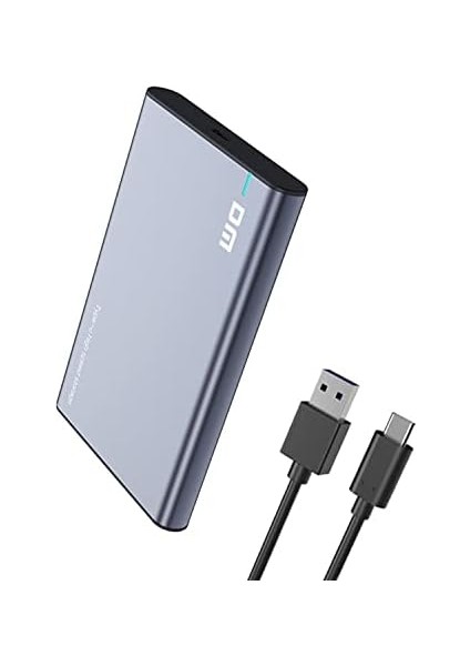 HD002 2.5" Inch USB Type-C 3.0 Sata 3 Harici SSD Harddisk HDD Kutusu