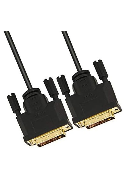 DVI To DVI Monitör Ekran Kablosu 1.5 Metre Ara Bağlantı Dvi-D 24+1 4577