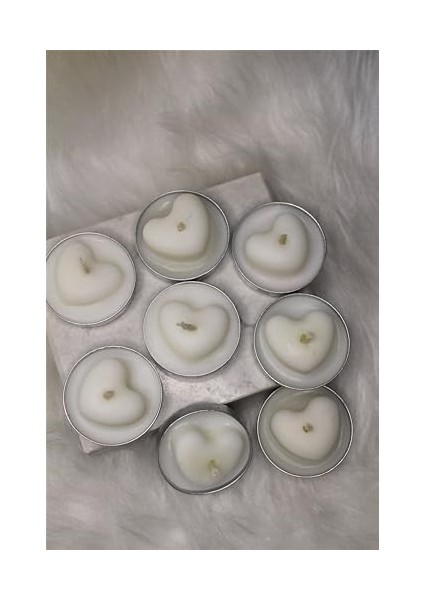 Soya Wax Tealight Mum 8'li