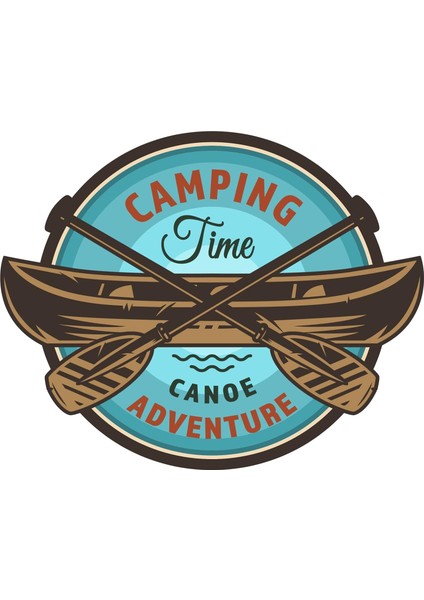 Aksesuar Off Road Camping Adventure Sal Kayık Deniz Kamp Off Road Sticker 10 x 8 cm