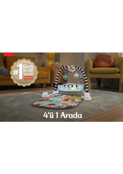 Elite Fisher-Price® Neşeli Hayvanlar Piyanolu Jimnastik Merkezi | HWY49 1 Adet fiyatları