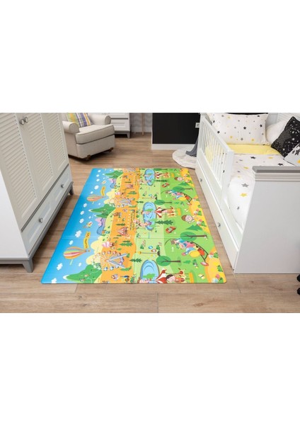 Elite Asument Park Premium Katlamalı Oyun Matı / Halısı 140CM*230CM*10MM (Taşıma Çantalı) 1 Adet