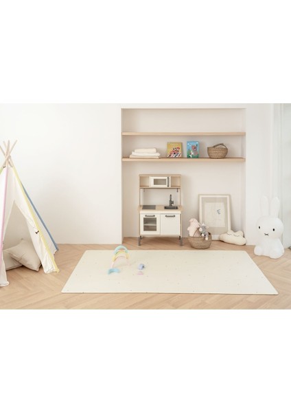 Elite Shape Beige Bebek Oyun Matı / Antialerjik Çocuk Halısı 240X140/200X140 1.2cm 1 Adet