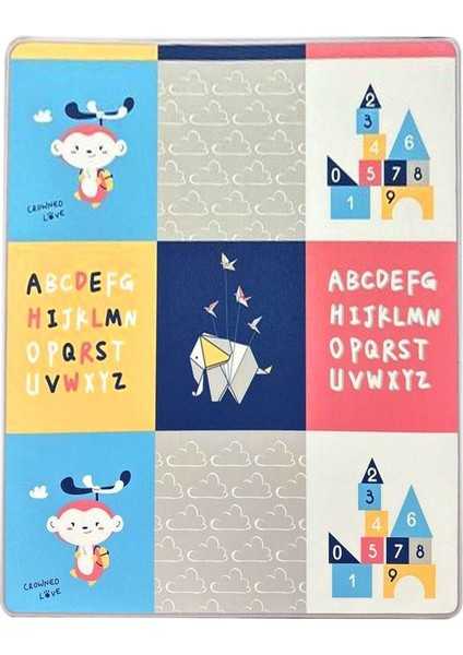 Elite Roro Hello Baby Cute Robots Oyun Halısı 1 Adet