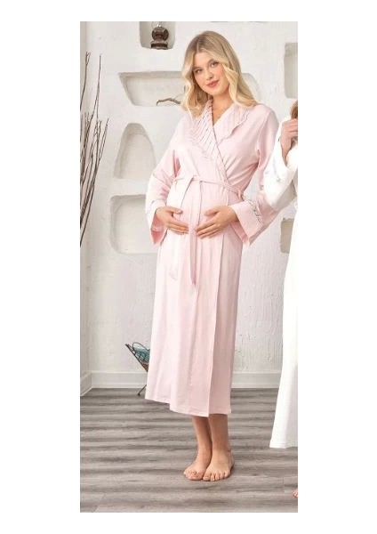 Bone 5930 Lycra Nevrürlü Şal Yaka Sabahlık