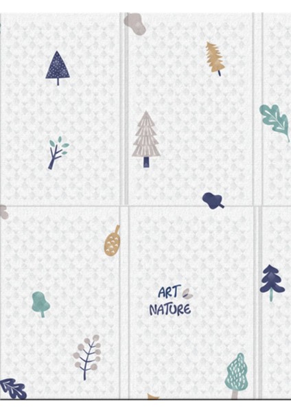 Elite Taşınabilir Katlanabilir Çocuk Oyun Halısı- 'art Nature MARSHMALLOW'-120X200X1.2 cm Su Geçirmez 1 Adet