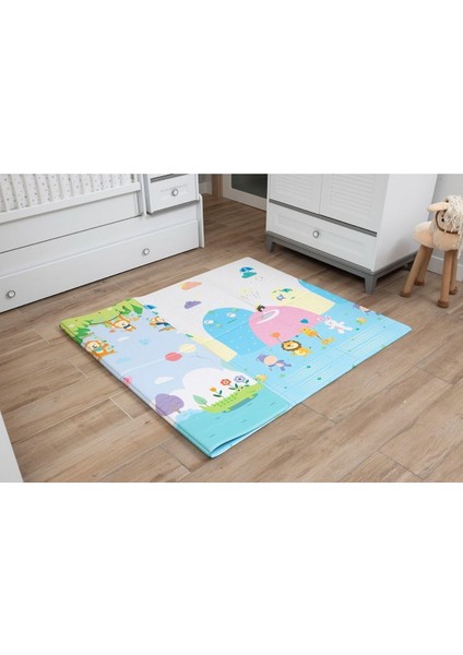Elite Animal Park Premium Katlamalı Oyun Matı / Halısı 130CM*190CM*12MM (Taşıma Çantalı) 1 Adet