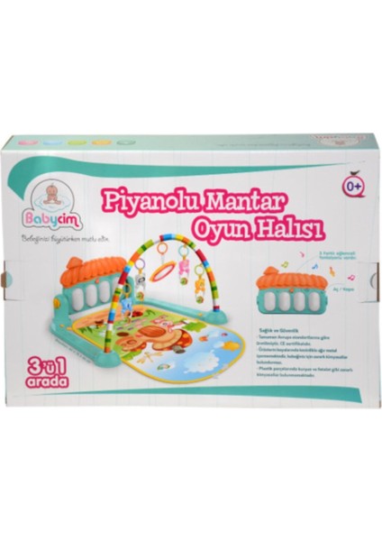 Elite -Mantar Piyanolu Oyun Halısı 1 Adet