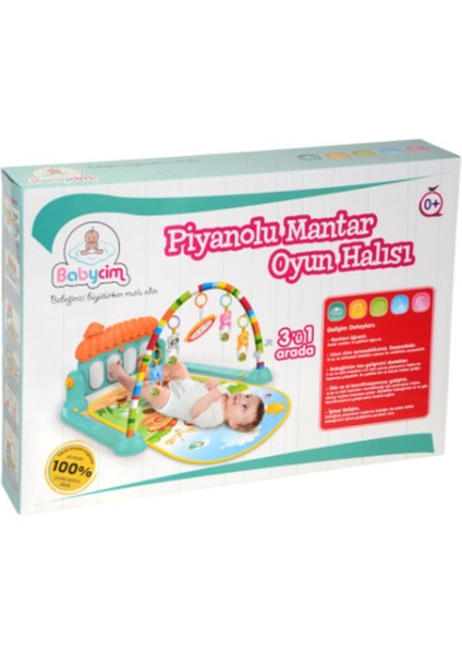 Elite -Mantar Piyanolu Oyun Halısı 1 Adet modelleri