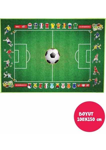 Elite Oyun Halısı Futbol 150*100 cm / 1 Adet