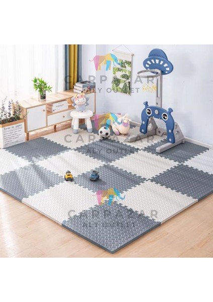 Elite Tatami Eva Mat Çocuklar Için Köpük Halı Matı Puzzle Geçmeli Oyun Spor Kaymaz Mat 16 Adet 50X50 13MM 1 Adet