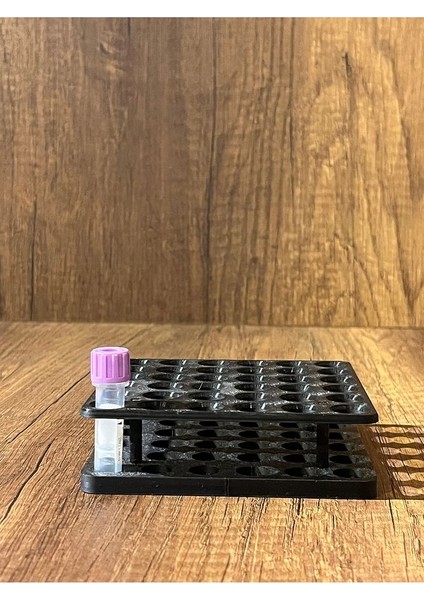 36'lı Eppendorf Tüpü Standı Siyah