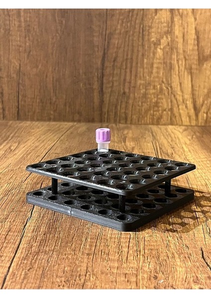 36'lı Eppendorf Tüpü Standı Siyah